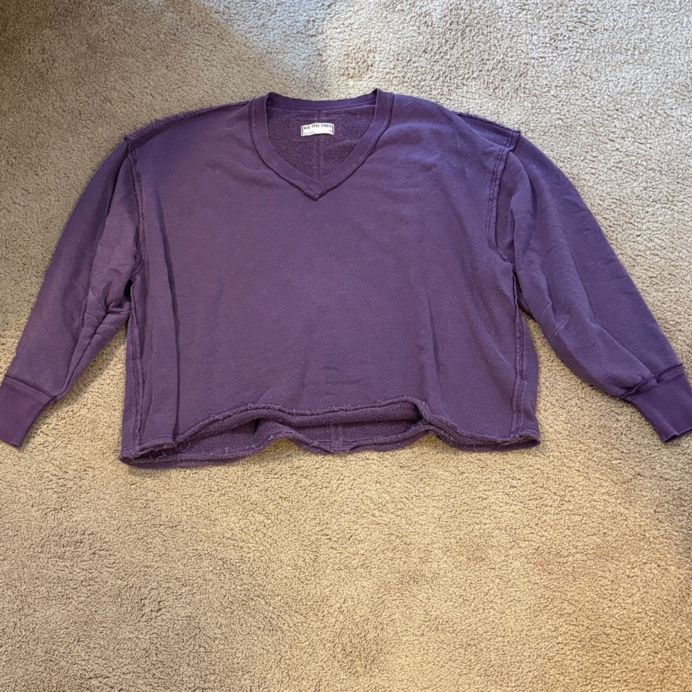 We The Free Vince V-Neck Sweatshirt